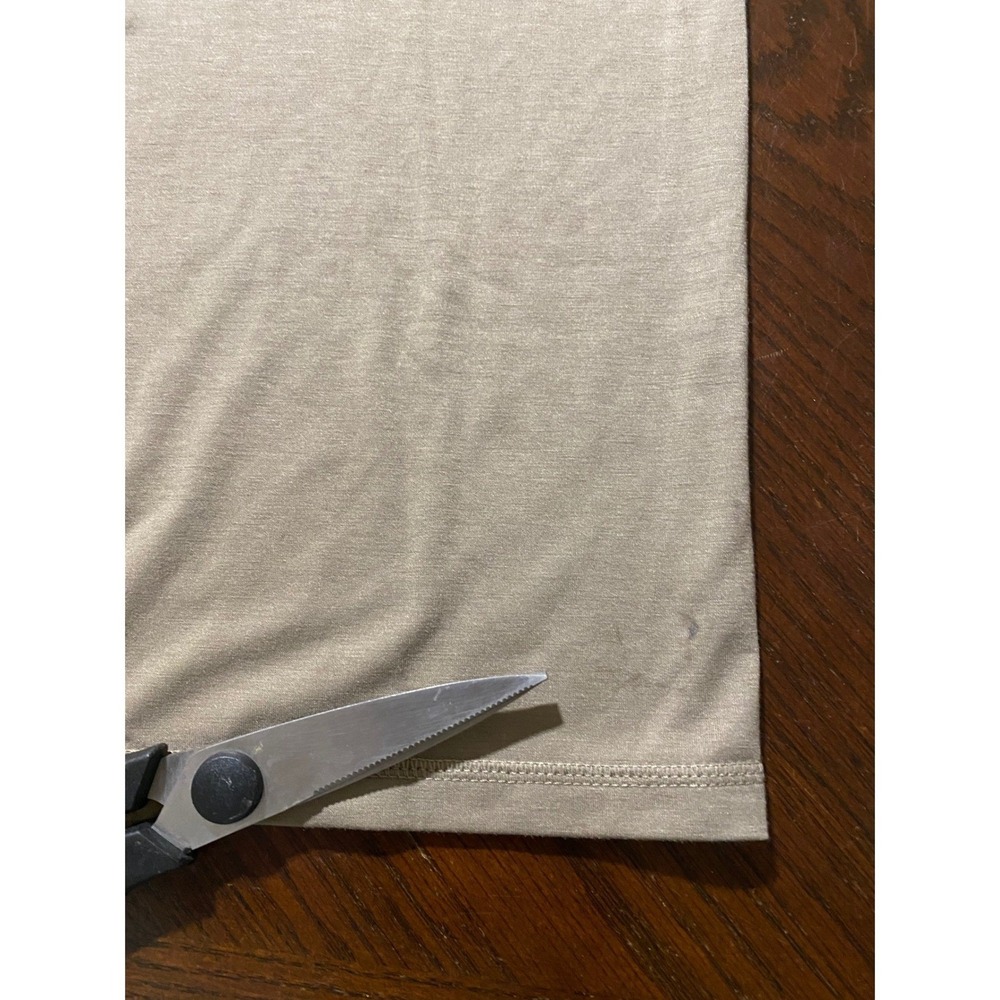 Habit Mens Desert Taupe Lightweight Bamboo Rayon Hoodie Long Sleeve size Medium - Picture 11 of 12